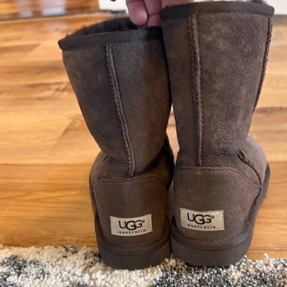 UGG Chocolate Suede Boots